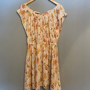 LC Lauren Conrad Short Sleeve tie back dress